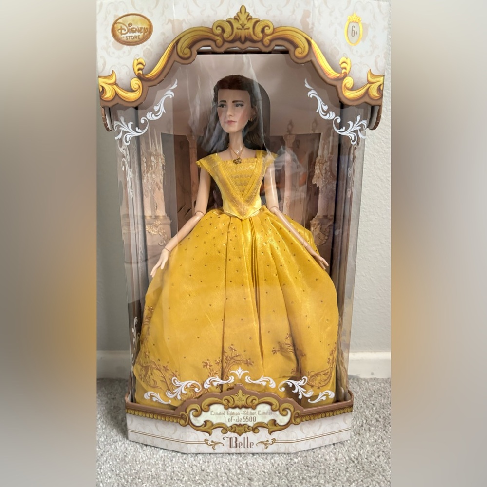 Disney store 2017 Belle live action limited edition doll